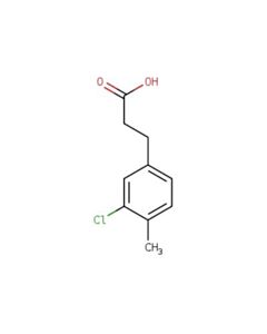 Astatech 3-(3-CHLORO-4-METHYL-PHENYL)-PROPIONIC ACID; 1G; Purity 95%; MDL-MFCD06823959
